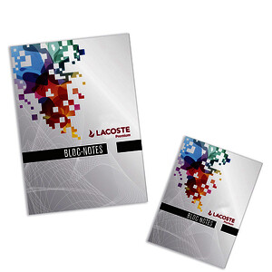 BLOC BUREAU A4 21X29,7 CM 5X5 80 F 80G/M2 LACOSTE PREMIUM