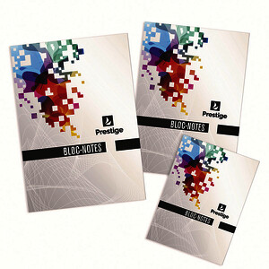 BLOC DE BUREAU A5 14,8X21CM 5X5 80 F 80G/M2 LACOSTE PREMIUM