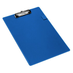 PORTE-BLOC A4+ AVEC PORTE-STYLO-BLEU