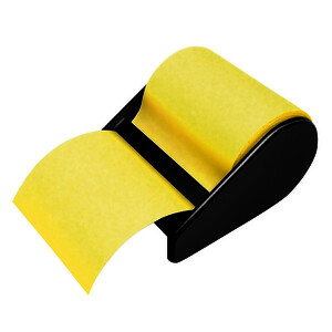DÉVIDOIR DE NOTES EN ROULEAU 60 MM X 10 M JAUNE