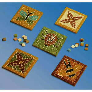 LOT 12 SOUS-VERRES À DÉCORER MOSAÏQUE