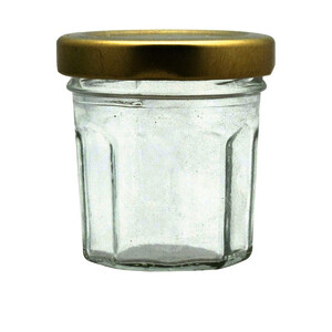 LOT 12 MINI-POTS CONFITURE EN VERRE À DÉCORER 5 X 6 CM