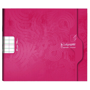 CAHIER APPR L'IT 24 P DOUBLE LIGNÉ 3MM 17X14,7CM CALLIGRAPHE