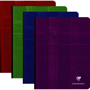 CAHIER CARTE 90G/M² 192P SEYÈS 17X22CM CLF