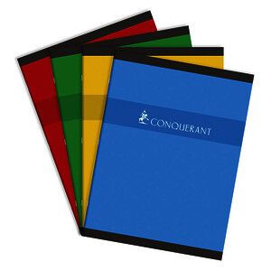 CAHIER 70G/M² 96 PAGES SEYÈS PIQÛRE 24X32CM CONQUERANT