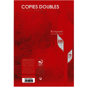 PAQ 50 COP DBL (200P) 70G/M² SEYÈS NON PERF 21X29,7CM CALL