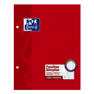 PAQ 100 FLL (200P) MOB 90G/M² SEY PERF 2 TR 17X22CM OXFORD