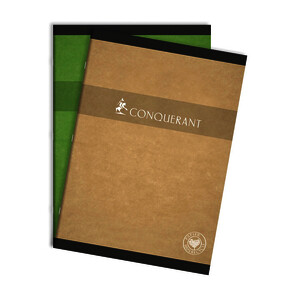 CAHIER 70G/M² 96P SÉYÈS PIQ 21X29,7CM COL ALÉA CONQ VERT