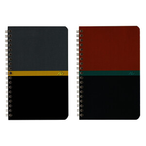 CARNET PAPIER 70G/M² 180P 5X5 SPIRALE 11X17CM COL ALÉA CONQ