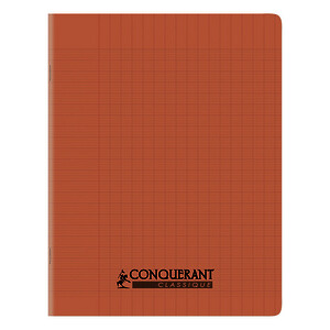 CAHIER MATER COUV PP SÉYÈS 2,5MM 32 P 17X22CM COR CONQUERANT