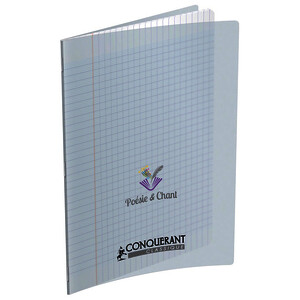 CAHIER POÉSIE 90G/M² 48 P SÉYÈS ET UNIS 24X32CM CONQUERANT