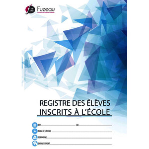 REGISTRE DES ÉLÈVES INSCRITS À L ÉCOLE 377 ÉLÈVES 56P A4