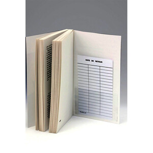 CART. 500 POCH.S ADHÉSIVES TRANSP.ES FILMOLUX 95X135CM