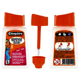 FLAC 80G COLLE FORTE SYNT  AVEC PINCEAU APPLICATEU CLEOPATRE