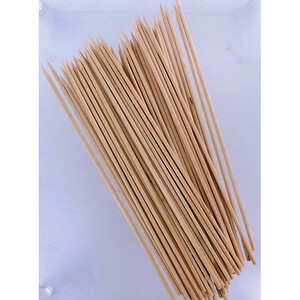 LOT DE 50 PICS À BOUTS POINTUS EN BOIS 20X0,3CM