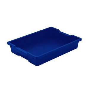 BTE DE RANGEMENT PP SS COUVERCLE 9L BLEU PASTEL