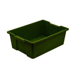 BTE DE RANGEMENT PP SS COUVERCLE 14L VERT ANIS