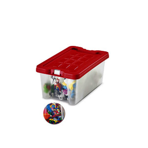 BTE RANGEMENT EN POLYPROPYLÈNE AVEC POIGNÉE 4L 28X18X12CM