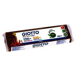 PAIN DE 350G DE PÂTE À MODELER PATPLUME MARRON GIOTTO