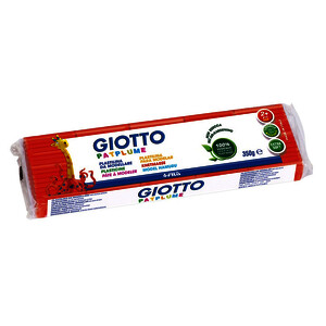 PAIN DE 350G DE PÂTE À MODELER PATPLUME ROUGE GIOTTO