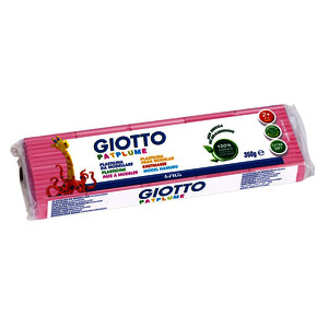 PAIN DE 350G DE PÂTE À MODELER PATPLUME ROSE GIOTTO