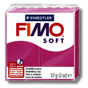 PAIN DE 57 G DE PÂTE FIMO SOFT FRAMBOISE