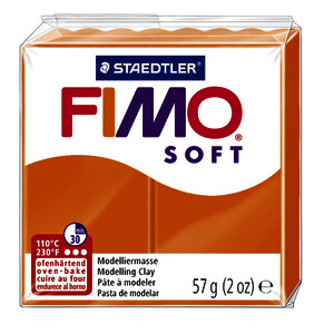 PAIN DE 57 G DE PÂTE FIMO SOFT MANDARINE