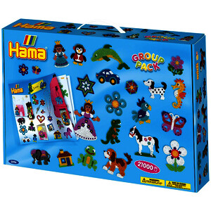 VALISE COLLECTIVITÉ PERLES HAMA MIDI À REPASSER, DÈS 5 ANS