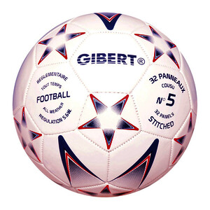 BALLON DE FOOTBALL EN CUIR SYNTHÉTIQUE TAILLE 5