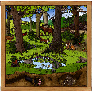 PUZZLE D'OBSERVATION 64 PIÈCES