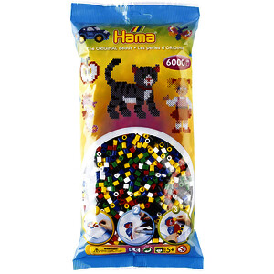 MIDI SACHET 6000 PERLES HAMA MIDI MÉLANGE - COLORIS ASSORTIS