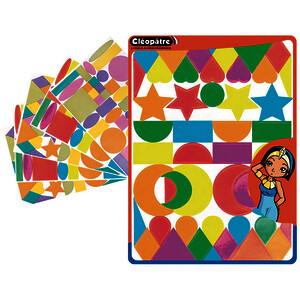 SACH 6 PLCH GOM BABY FORMES ET COL FLUOS ET PASTEL ASS