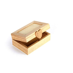 BOITE CŒUR AIMANTÉE 11,5 X 8 X 5 CM