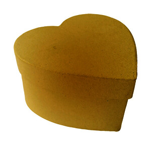 LOT DE 10 BOITES CŒUR EN CARTON 9 X 8 X 5 CM