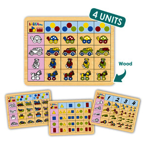 LOT DE 4 PUZZLES 