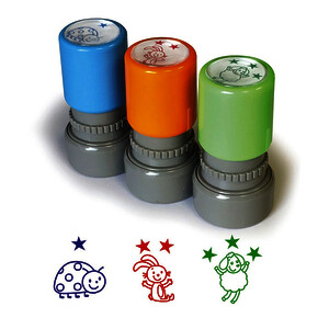 LOT DE 3 TAMPONS À ENCRAGE AUTOMATIQUE 