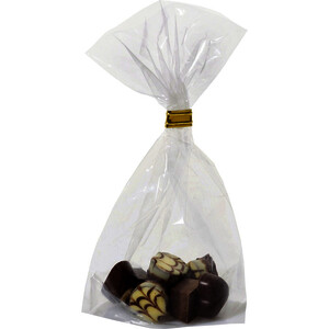 LOT DE 10 SACHETS À GÂTEAU FOLIA, 115 X 190 MM - TRANSPARENT