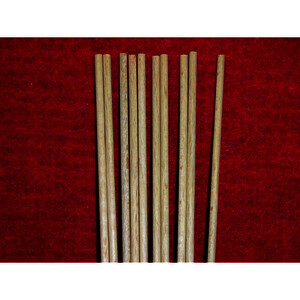 LOT DE 10 BAGUETTES EN HÊTRE D3MMX1M