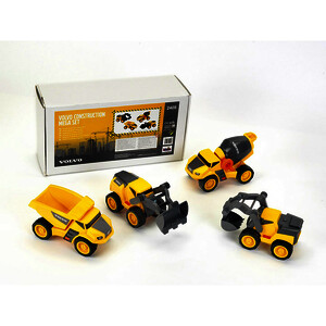 SET DE 4 VÉHICULES DE CHANTIER OUTDOOR FUN