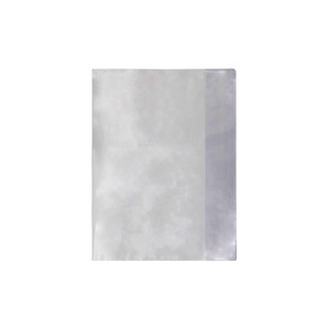 LOT 10 PROTÈGE CAHIERS TRANSP SS RABAT SS ÉTIQUETTE, 17X22CM