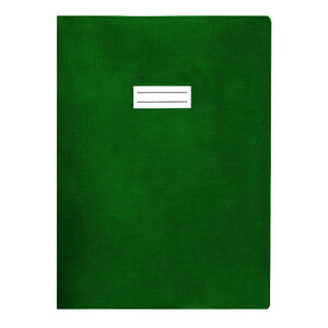 LOT DE 10 PROTÈGE-CAHIERS OPAQUES 24 X 32 SANS RABAT VERT