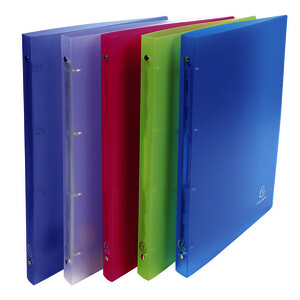 CLASSEUR 4 ANN A4 CHROMALINE COL ASS PP DOS 2 CM EXACOMPTA