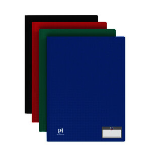 10 PROTÈGE-DOC MEMPHIS 50 POCHETTES /100 VUES ASS A4 OXFORD