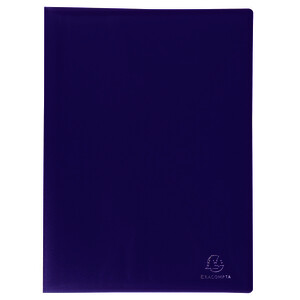 PROTÈGE-DOC CHROMALINE 30 POCH / 60 VUES VIO A4 EXACOMPTA