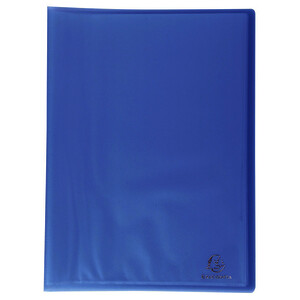 PROTÈGE-DOC CHROMALINE 40 POCH / 80 VUES BLEU A4 EXACOMPTA