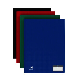 10 PROTÈGE-DOC MEMPHIS 40 POCH /80 VUES COL ASS A4 OXFORD