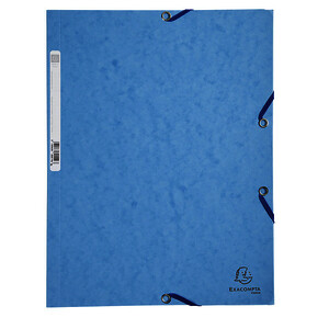 CHEM 3 RABATS ÉLAS CARTE LUSTRÉE AZUR -24 X 32 CM EXACOMPTA