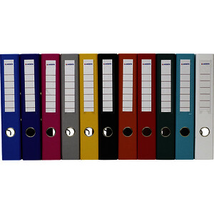 CLASSEUR À LEVIER BLEU DOS DE 4,5 CM LACOSTE