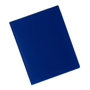 PROTÈGE-DOCUMENTS EN PP 60 POCH / 120 VUES BLEU BUDGET