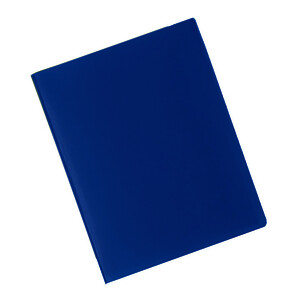 PROTÈGE-DOCUMENTS EN PP 100 POCH / 200 VUES BLEU BUDGET